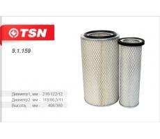 Фильтр воздушный комплект 2 шт  LG 930, 936 KLQ177600 (TSN 9.1.159)