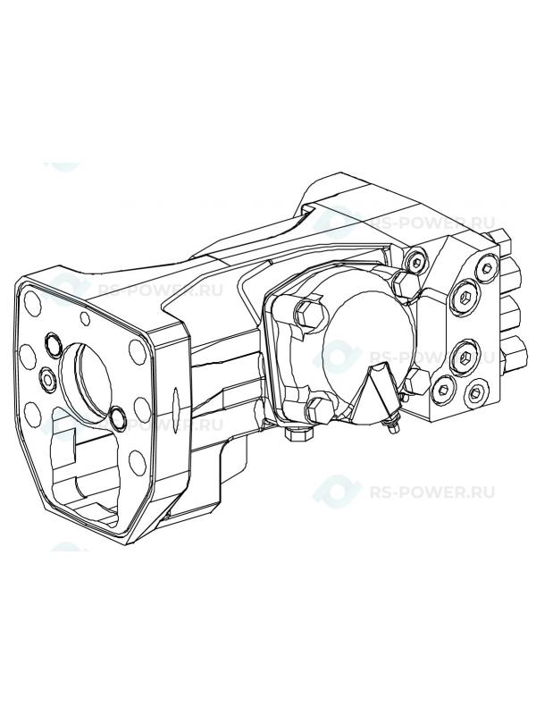 Корпус задний 550 103 31 Sandvik